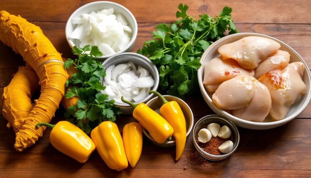 Essential Ingredients for Churu Chicken Amarillo Recipe Essential Ingredients for Churu Chicken Amarillo Recipe