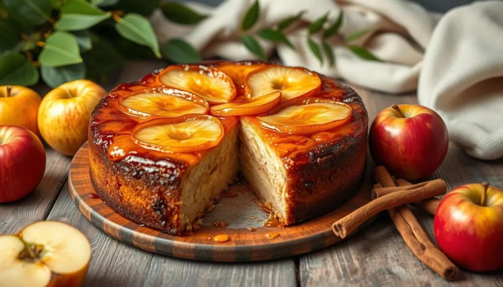 Vegan Upside Down Apple Cake Recipe Vegan Upside Down Apple Cake Recipe