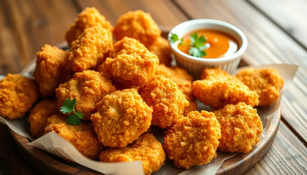 Homemade chicken nuggets